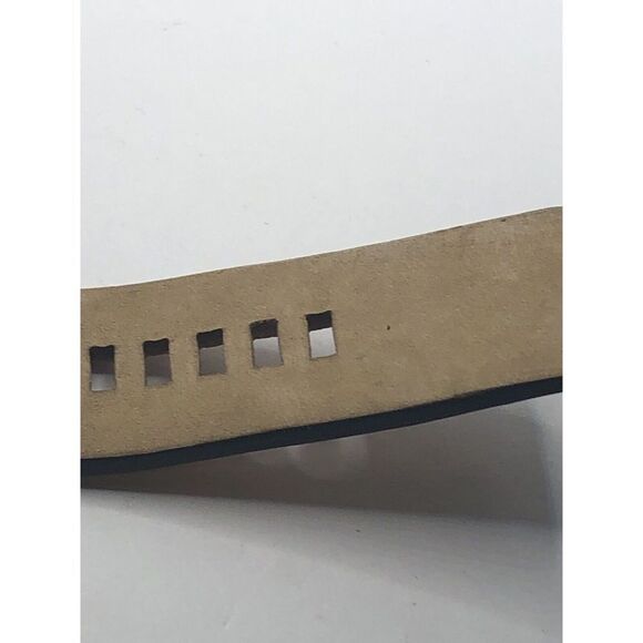 Diesel Watch Parts 2 Piece Leather Half Band Only No Clasp Tan 24mm PY204 - Picture 9 of 9